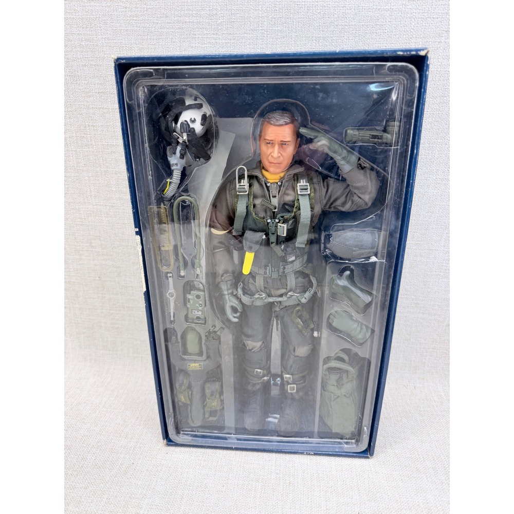 Elite Force George W Bush US President Naval Aviator 1/6 Figure Blue Box Toys